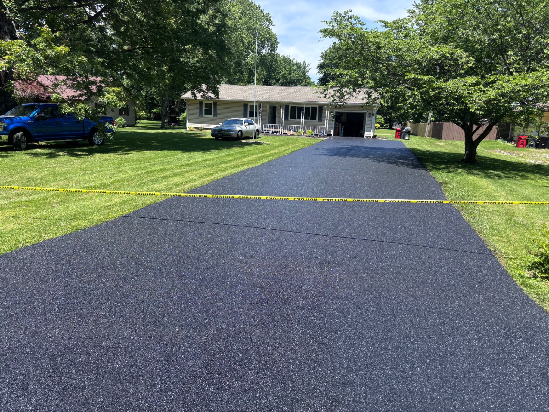 Crack Filling by CrownCoat — asphalt sealcoating and paving contractor serving Columbus, OH and I-270